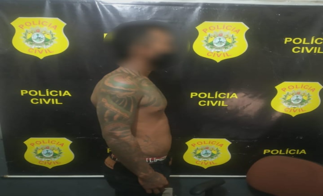 Bandido perigoso é preso em Mâncio Lima acusado de liderar uma organização criminosa 